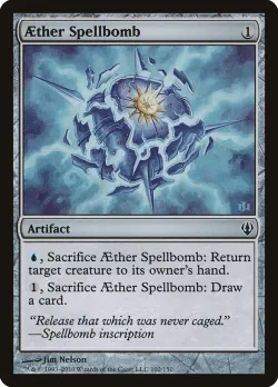Aether Spellbomb #102 · Magic: The Gathering