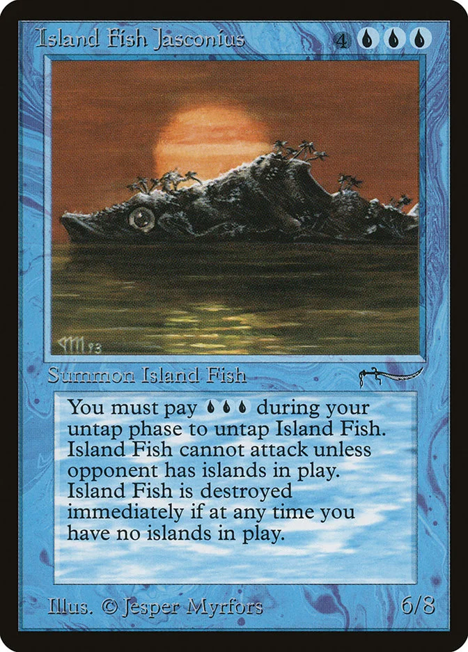 Island Fish Jasconius 「ARN/16」「EN」