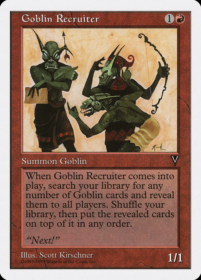 Goblin Recruiter 「ATH/38」「EN」
