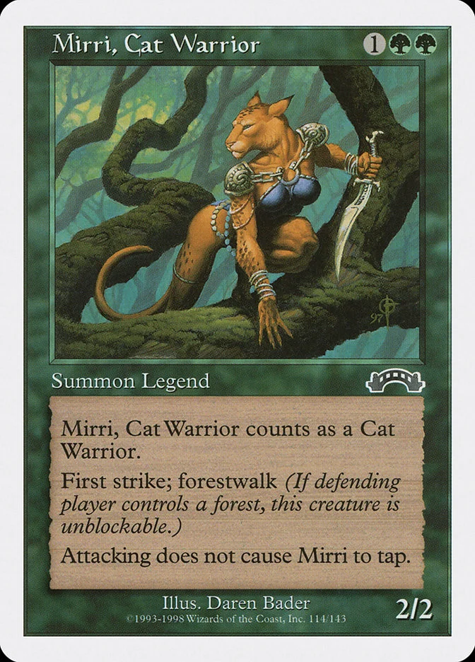 Mirri, Cat Warrior 「ATH/60」「EN」