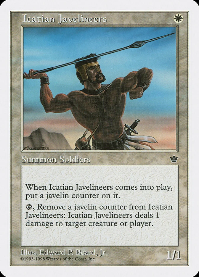 Icatian Javelineers 「ATH/7」「EN」