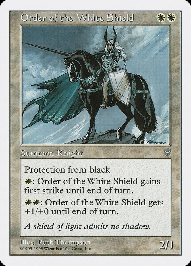 Order of the White Shield 「ATH/9」「EN」