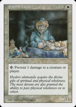 Samite Healer #14 · Magic: The Gathering