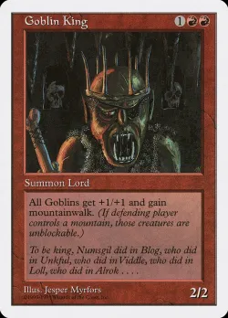 Goblin King #34 · Magic: The Gathering