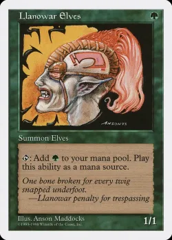Llanowar Elves 「ATH/59」「EN」