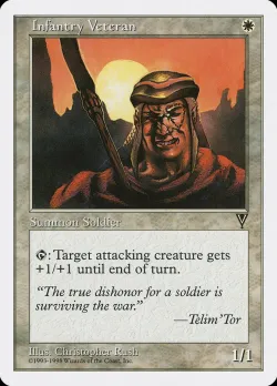 Infantry Veteran #8 · Magic: The Gathering