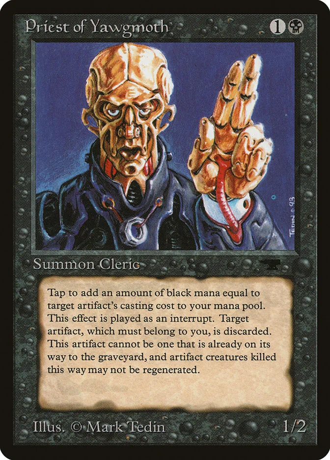 Priest of Yawgmoth 「ATQ/19」「EN」