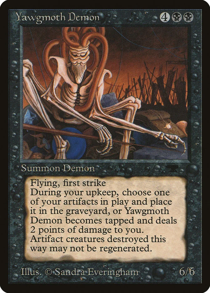 Yawgmoth Demon 「ATQ/21」「EN」