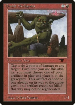 Orcish Mechanics #27 · Magic: The Gathering