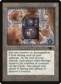 Armageddon Clock #37 · Magic: The Gathering