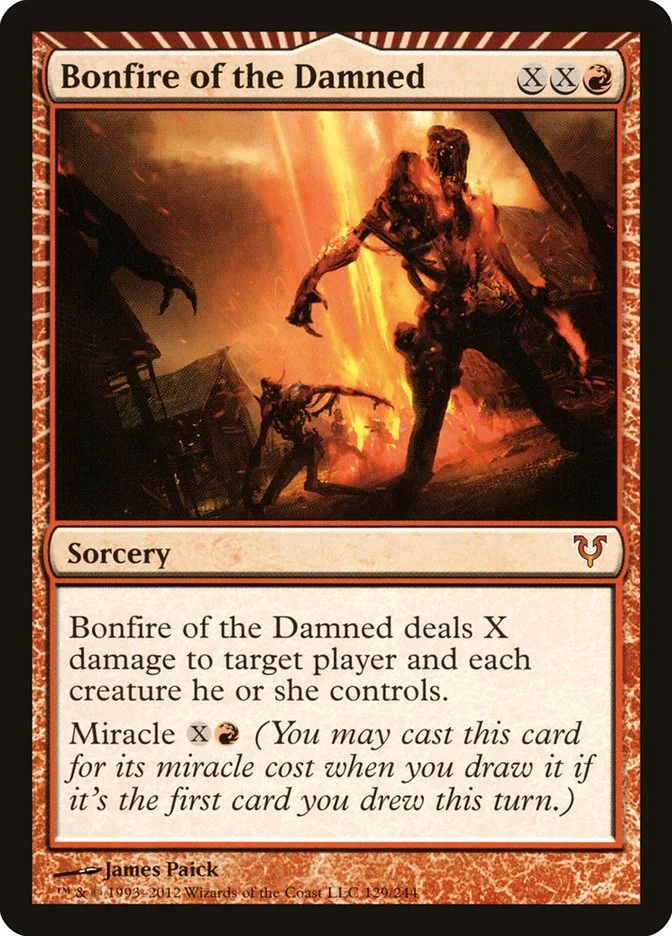 Bonfire of the Damned 「AVR/129」「EN」