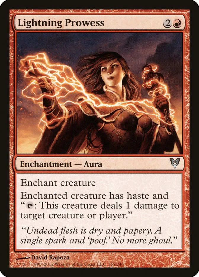 Lightning Prowess 「AVR/145」「EN」