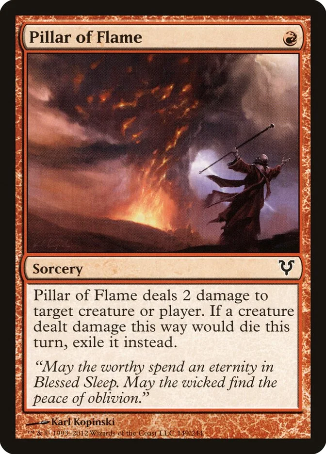 Pillar of Flame 「AVR/149」「EN」