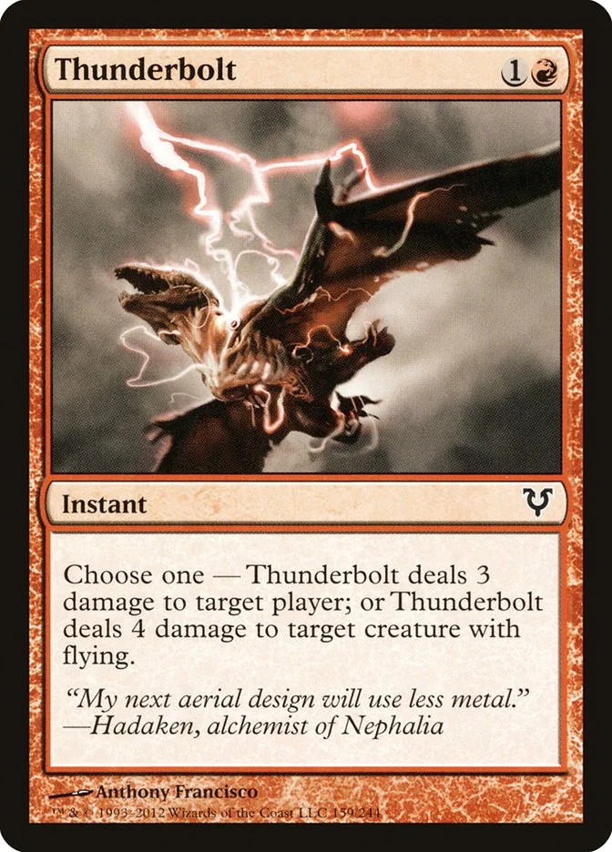 Thunderbolt 「AVR/159」「EN」