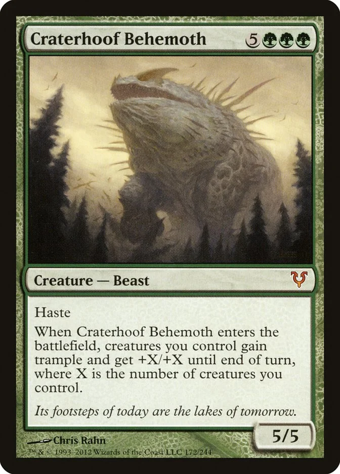 Craterhoof Behemoth 「AVR/172」「EN」