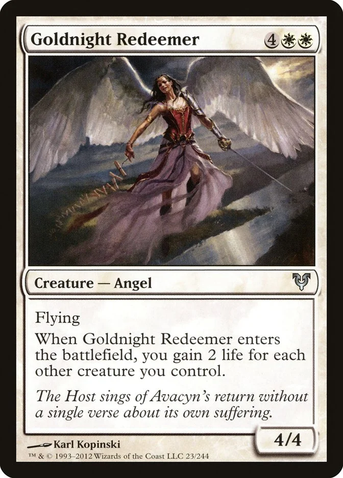Goldnight Redeemer 「AVR/23」「EN」