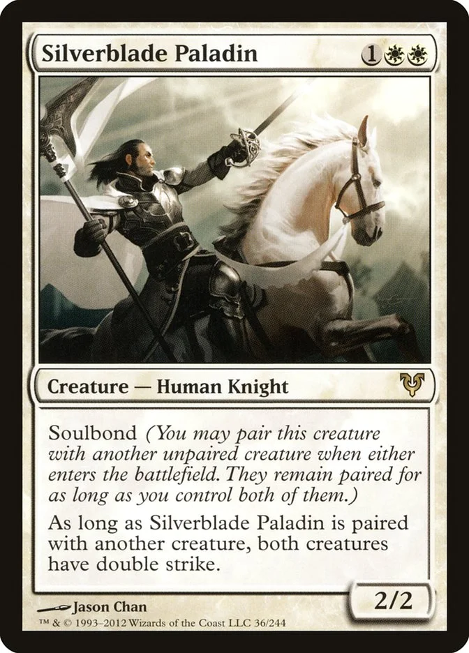 Silverblade Paladin 「AVR/36」「EN」