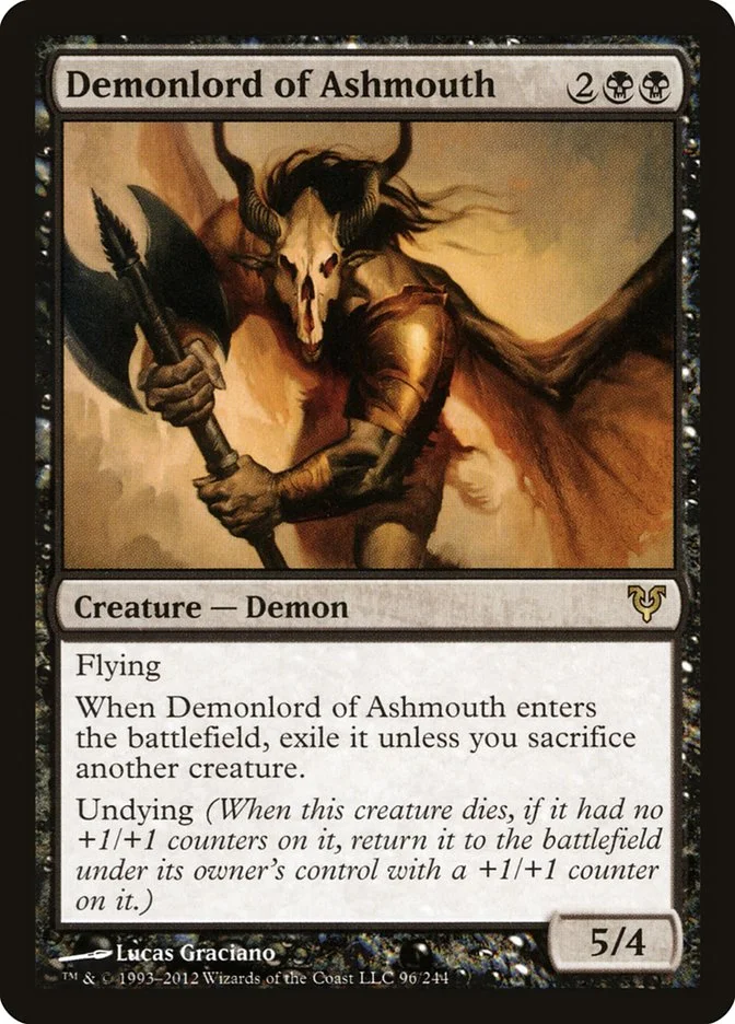 Demonlord of Ashmouth 「AVR/96」「EN」