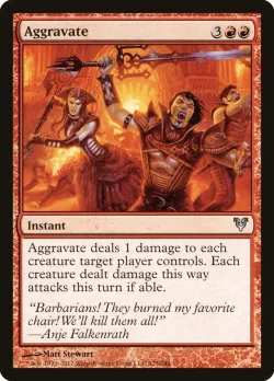 Aggravate #125 · Magic: The Gathering
