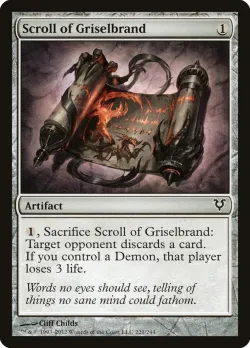 Scroll of Griselbrand 「AVR/221」「EN」