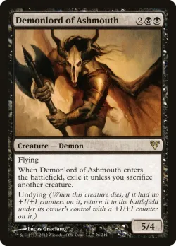 Demonlord of Ashmouth #96 · Magic: The Gathering