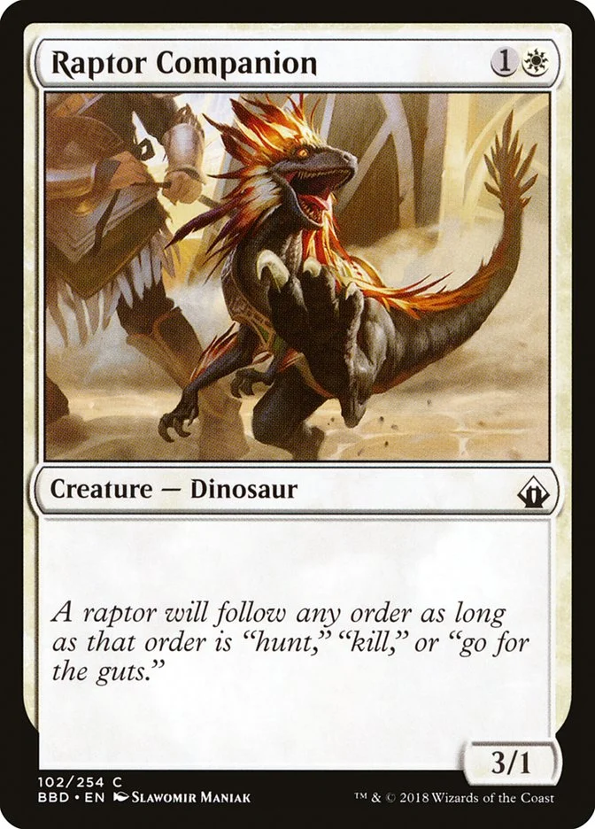 Raptor Companion 「BBD/102」「EN」