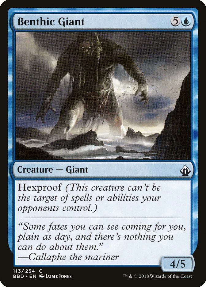 Benthic Giant 「BBD/113」「EN」