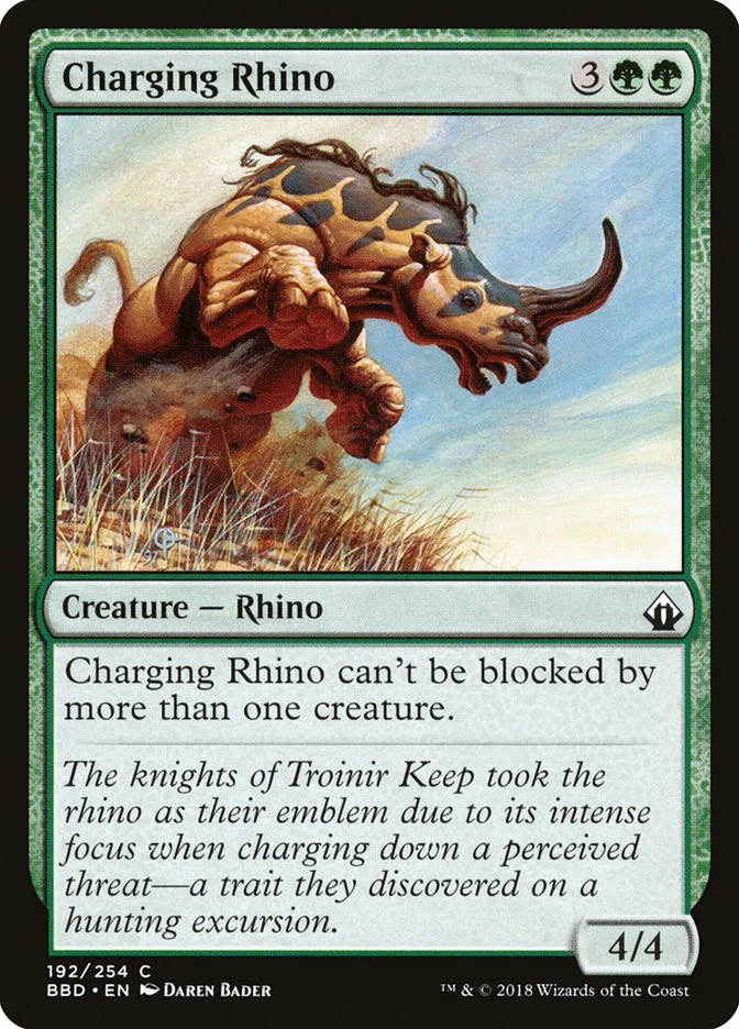 Charging Rhino 「BBD/192」「EN」