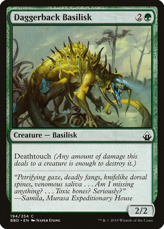 Daggerback Basilisk 「BBD/194」「EN」
