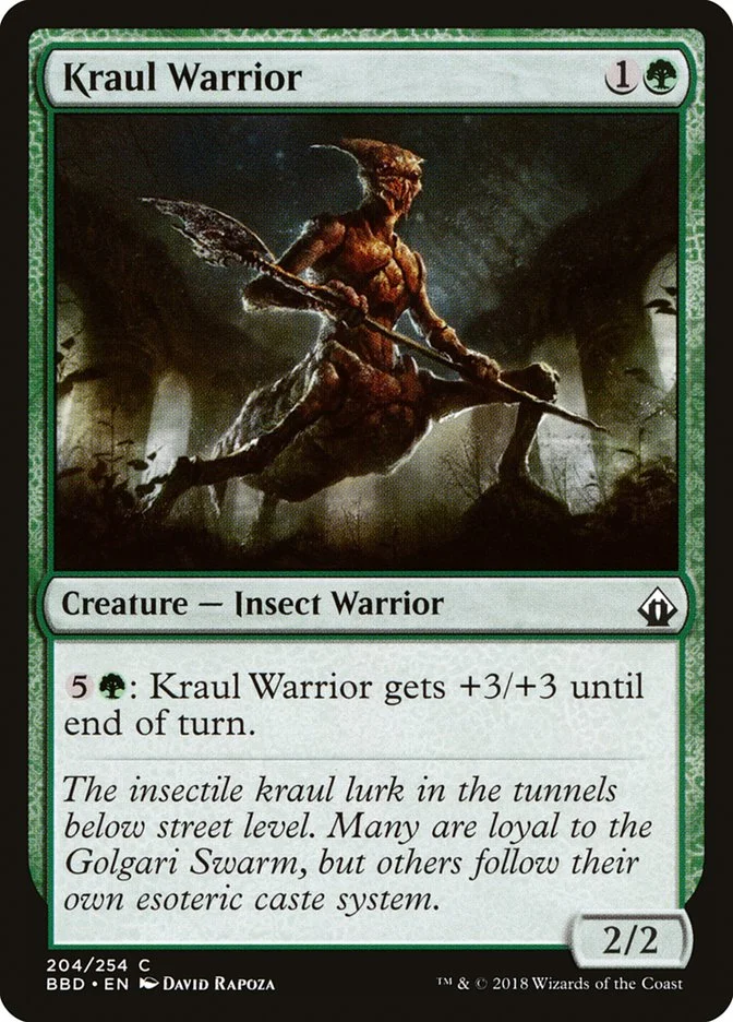 Kraul Warrior 「BBD/204」「EN」