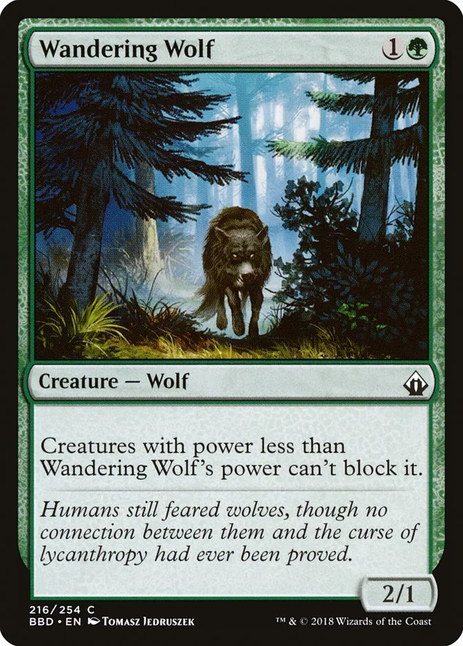 Wandering Wolf 「BBD/216」「EN」
