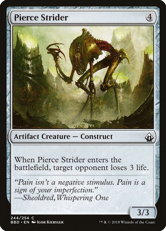 Pierce Strider 「BBD/244」「EN」