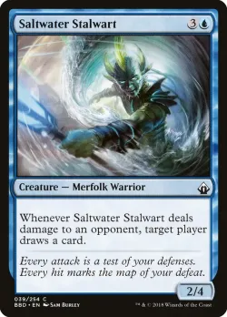 Saltwater Stalwart #39 · Magic: The Gathering