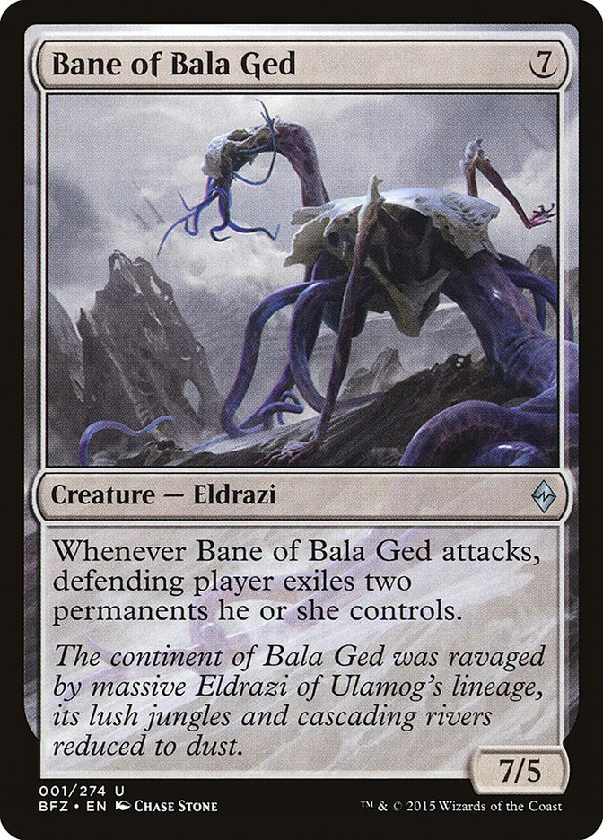 Bane of Bala Ged 「BFZ/1」「EN」