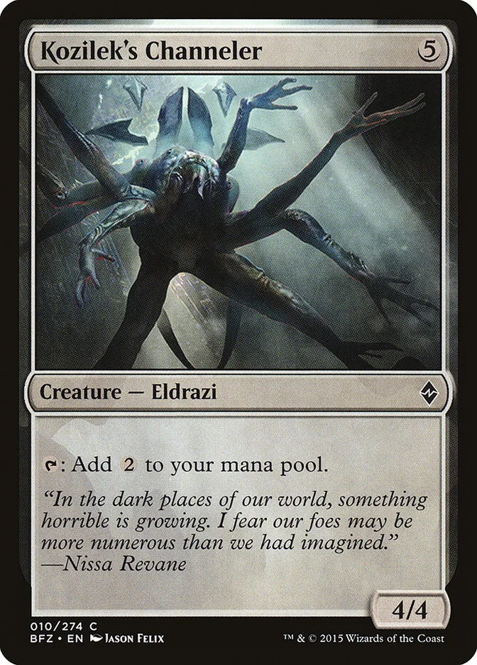 Kozilek's Channeler 「BFZ/10」「EN」