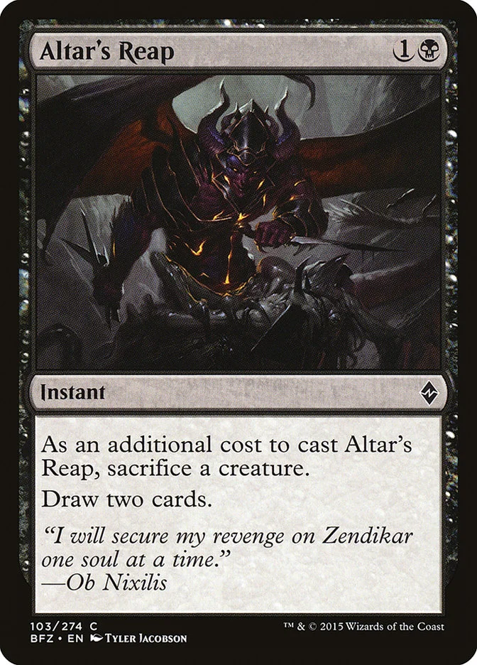 Altar's Reap 「BFZ/103」「EN」