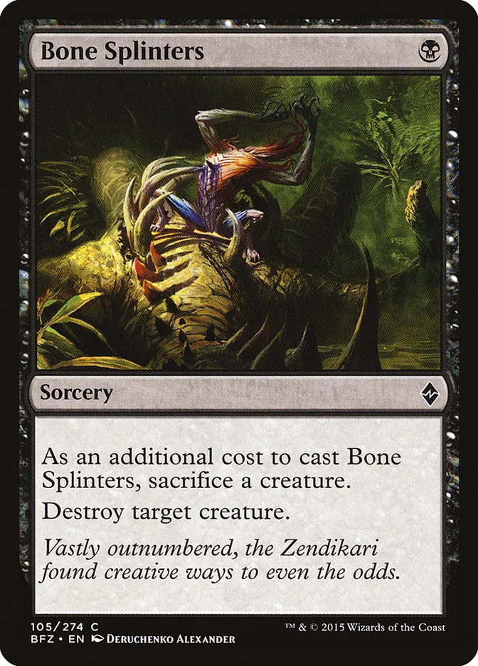 Bone Splinters 「BFZ/105」「EN」