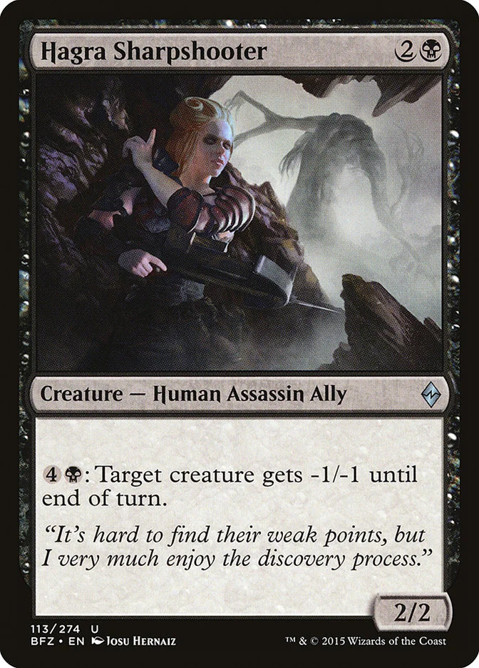 Hagra Sharpshooter 「BFZ/113」「EN」