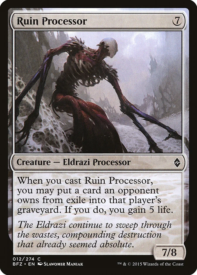 Ruin Processor 「BFZ/12」「EN」