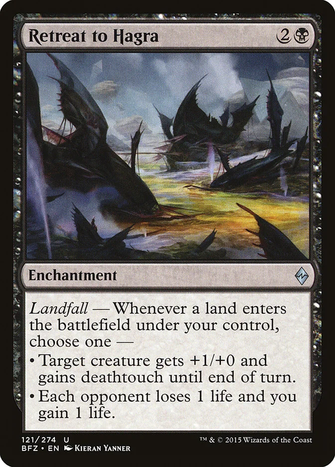 Retreat to Hagra 「BFZ/121」「EN」