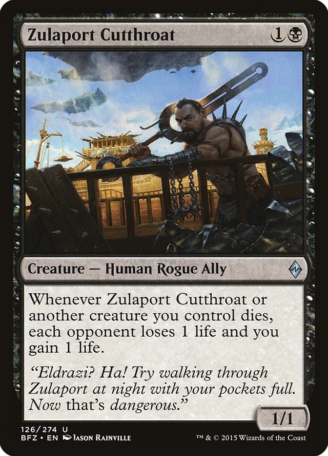 Zulaport Cutthroat 「BFZ/126」「EN」