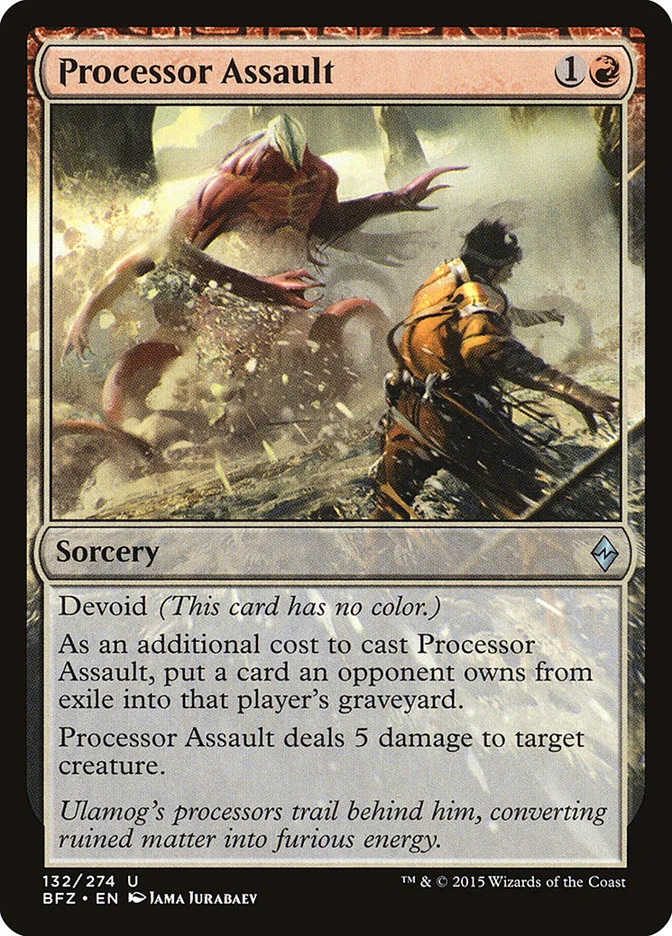Processor Assault 「BFZ/132」「EN」