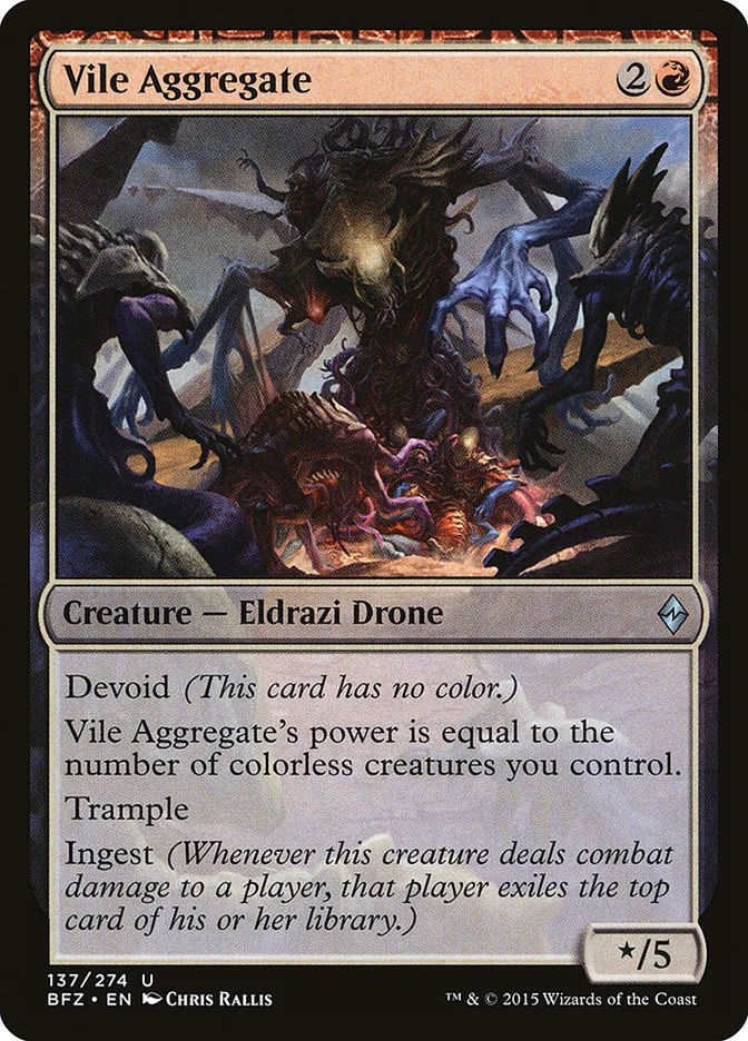 Vile Aggregate 「BFZ/137」「EN」