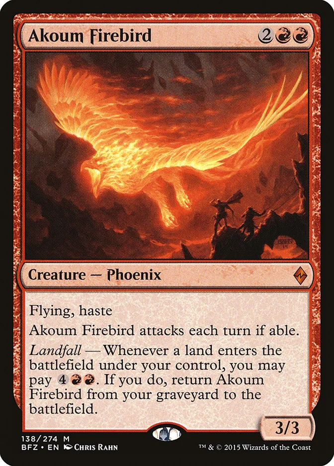 Akoum Firebird 「BFZ/138」「EN」
