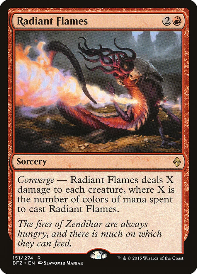 Radiant Flames 「BFZ/151」「EN」