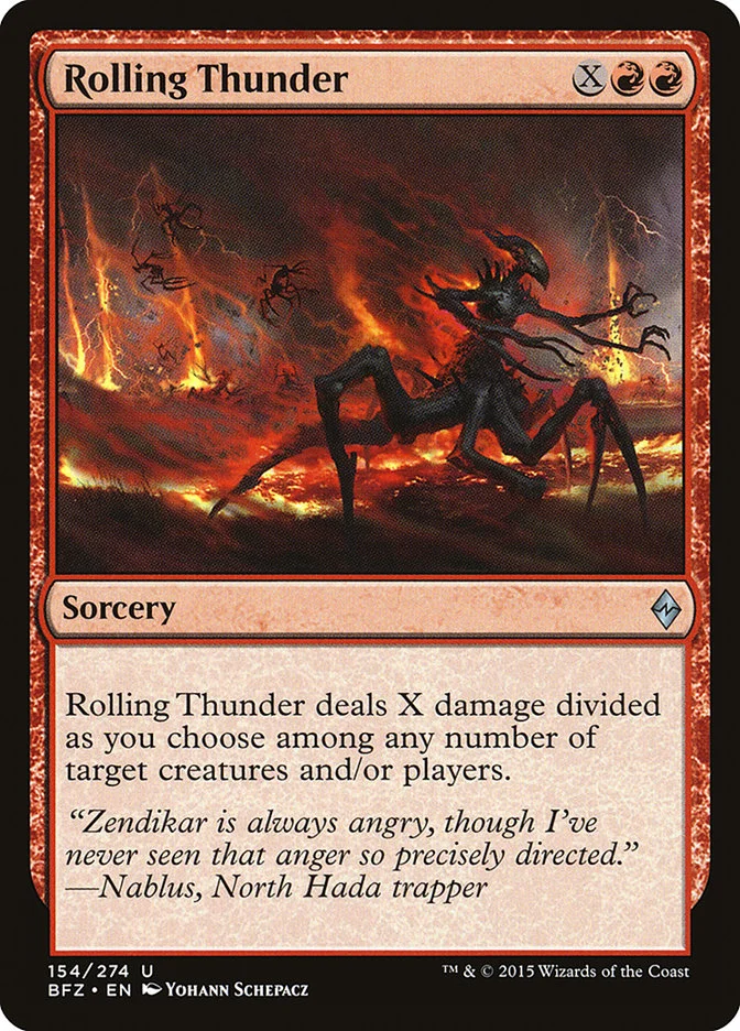 Rolling Thunder 「BFZ/154」「EN」