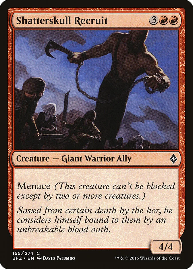 Shatterskull Recruit 「BFZ/155」「EN」