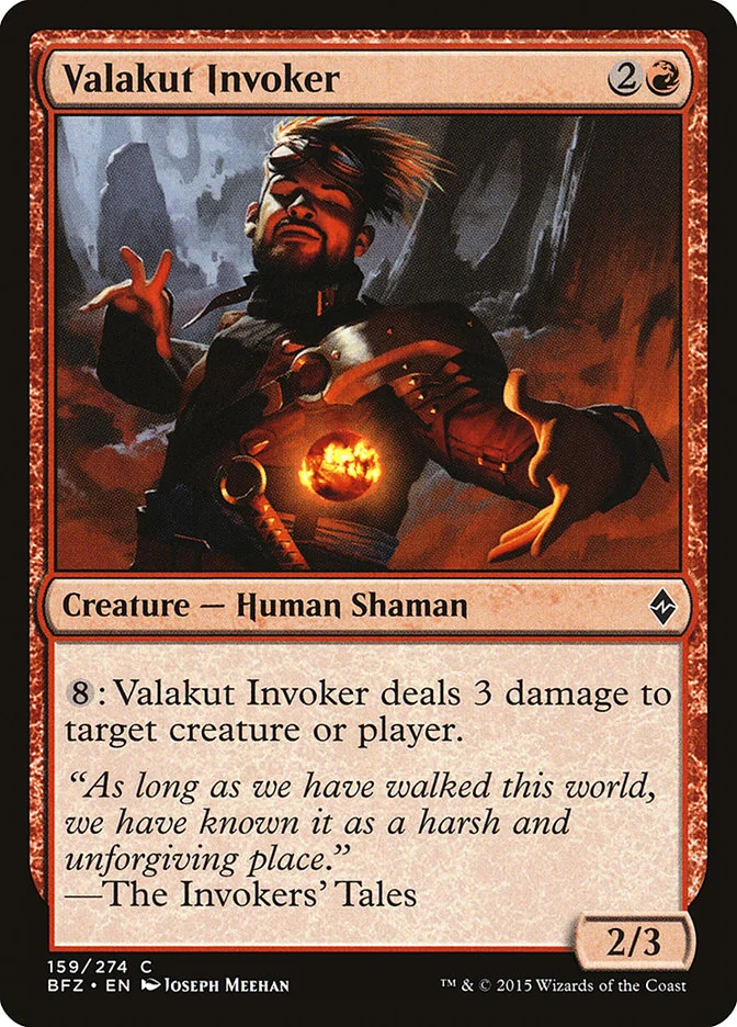 Valakut Invoker 「BFZ/159」「EN」