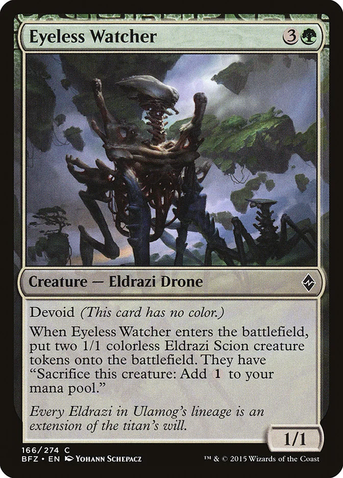 Eyeless Watcher 「BFZ/166」「EN」