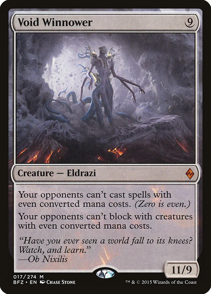 Void Winnower 「BFZ/17」「EN」